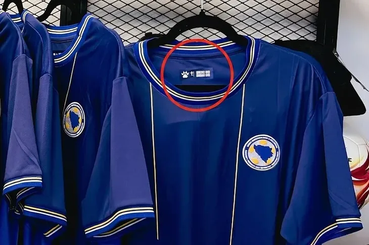 SP 2026 zmajevi Slogan na okovratniku novih dresova Bi H