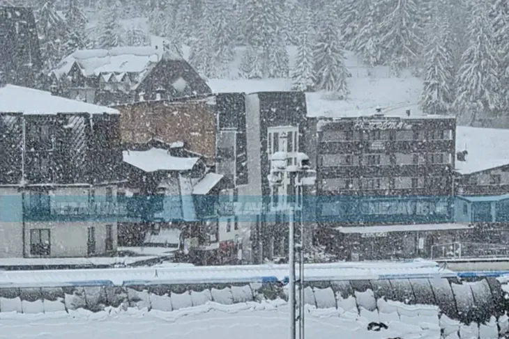 Jahorina 03 Snijeg pada u Bi H Foto: Vedran Radenović