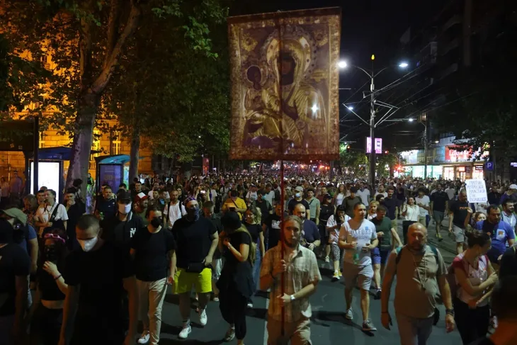 Srbija protesti protesti u Srbiji 08
