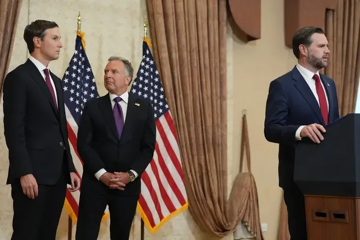 Steve Witkoff Jared Kushner JD Vance