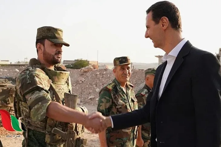 Suhail al Hassan i Bashar al Assad