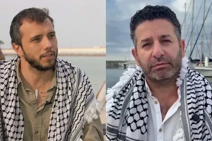 Thiago Avila i Saif Abu Kishk  Dvojica poznatih aktivista s flotile koja je prevozila pomoć za Gazu privedena u Izrael na ispitivanje