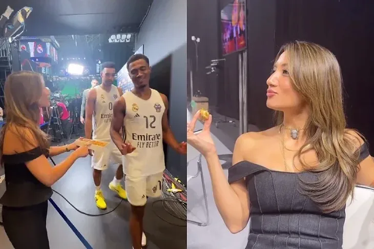 Euroliga Real Madrid Basket Deniz Aksoy Turska novinarka nudila baklave igracima Reala svi su je odbili pa ih je pojela sama