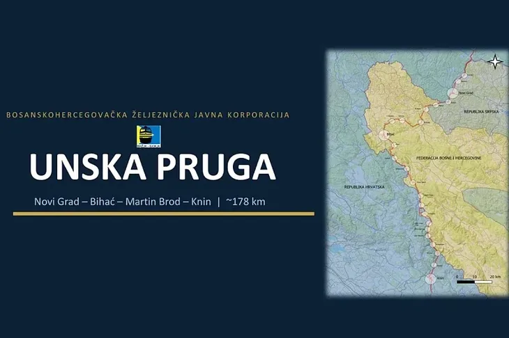 Unsko sanski kanton Unska pruga projekat