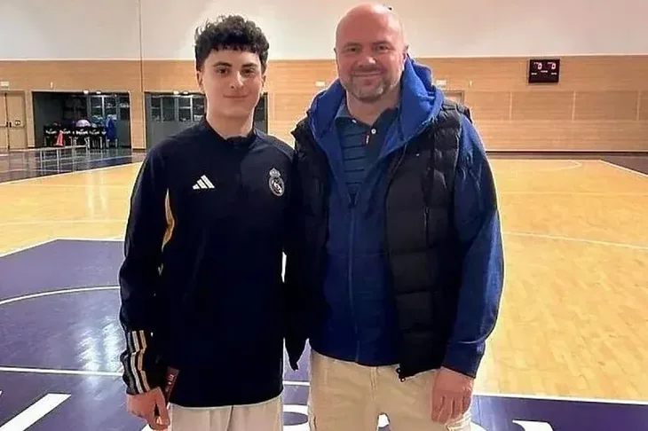 Vedran Bosnic sa sinom Leon Bosnić