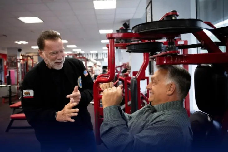 Viktor orban Arnold Svarceneger