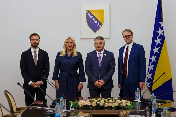Visoki americki duznosnik odrzao sastanke u Predsjednistvu Bi H