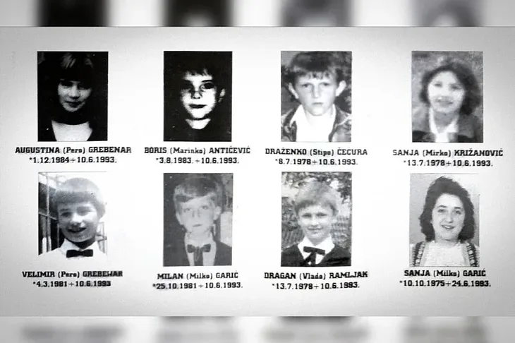 Vitez Djeca ubijena u junu 1993 godine