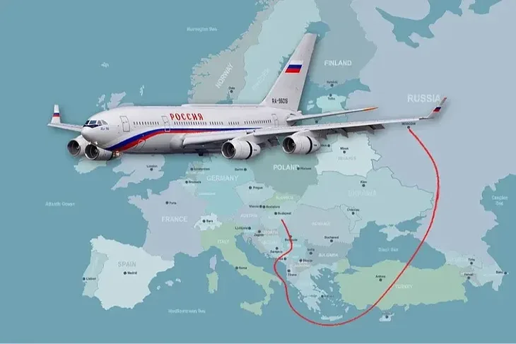 Vladimir Putin madarska let Telegraf.rs