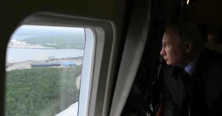 Vladimir putin avion