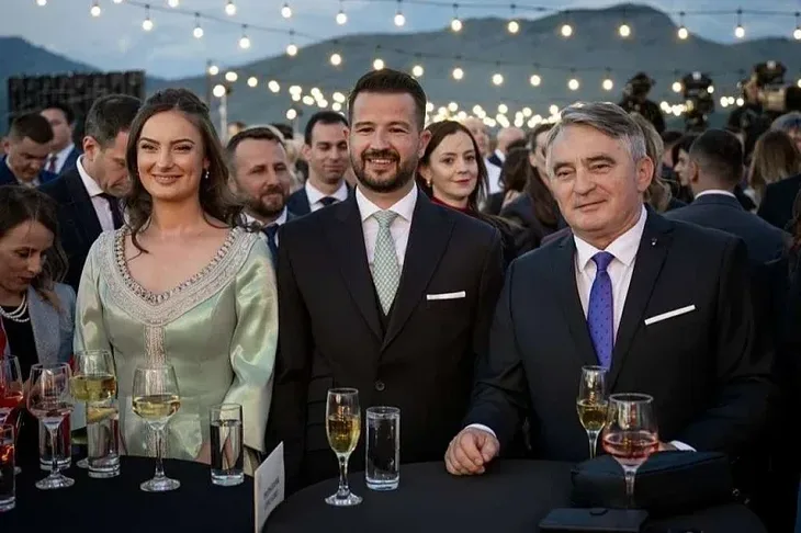 Zeljko Komsic Jakov Milatović Crna Gora Podgorica