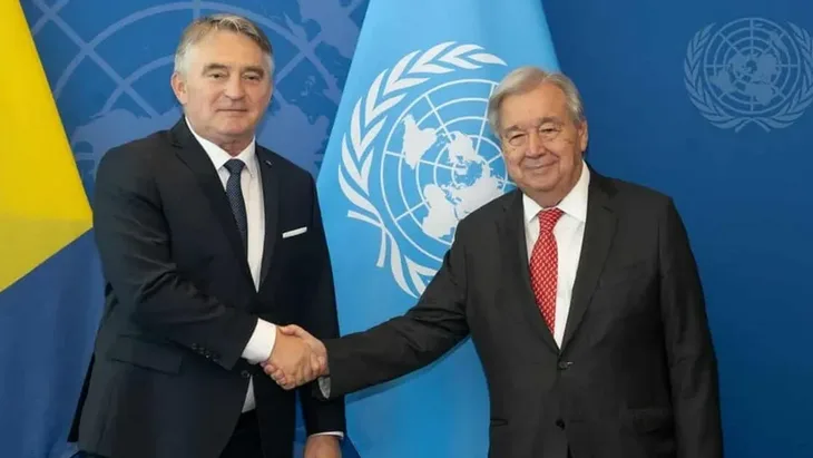 Zeljko komsic Antonio guteres