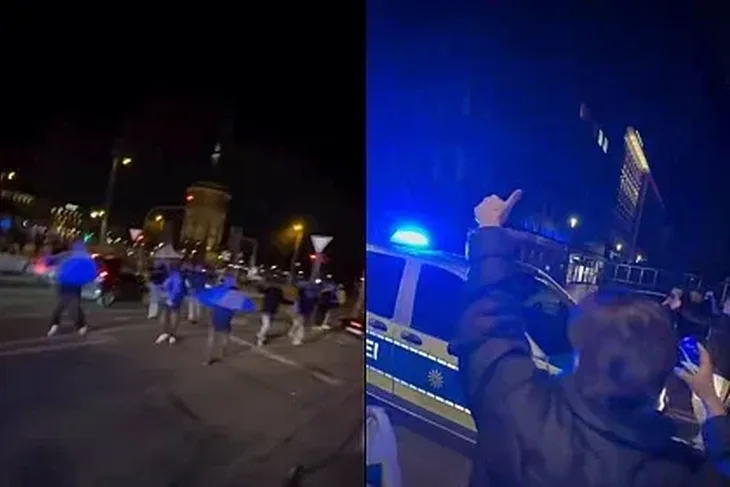 Zmajevi Njemacka SP 2026 Mannheim iz policijskog kombija odjekivalo: "Idemo, idemo, uživajte"