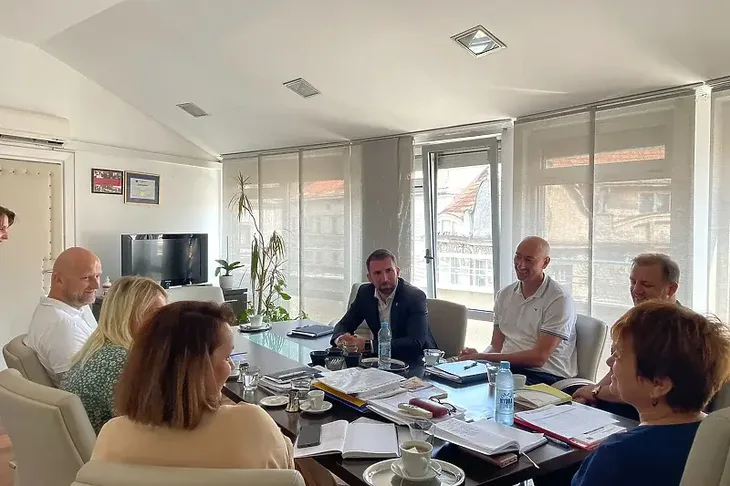 Adnan Delić Sastanak u Federalnom zavodu za zapošljavanje