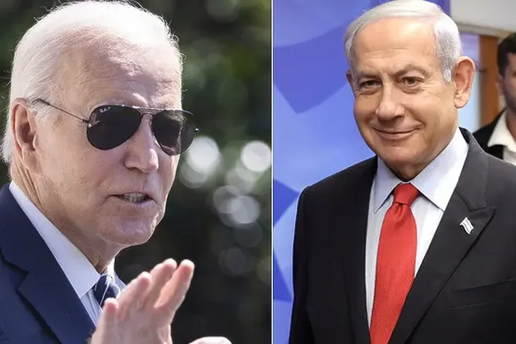 Joe Biden Benjamin Netanyahu EPA