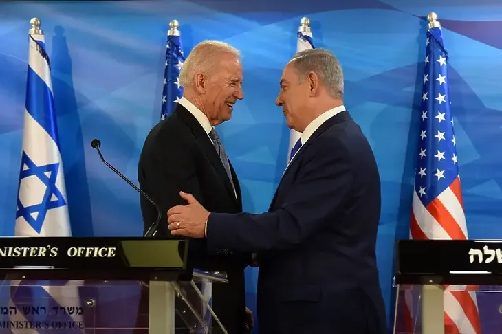 Joe Biden Benjamin Netanyahu
