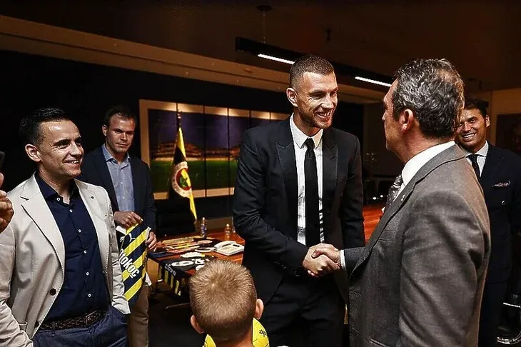 Edin Džeko Ali Koc