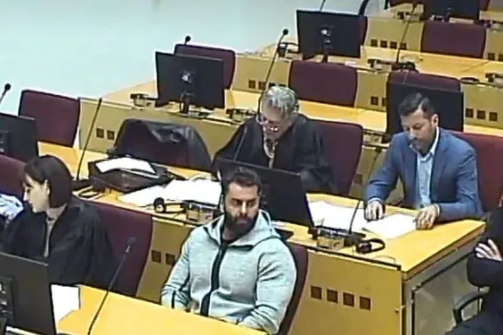 Dženis Kadrić i Alem Hodović u sudnici