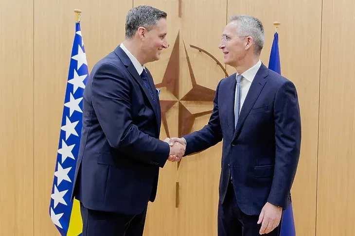 Denis Bećirović Jens Stoltenberg