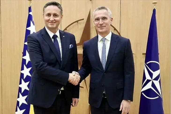 Denis Bećirović Jens Stoltenberg