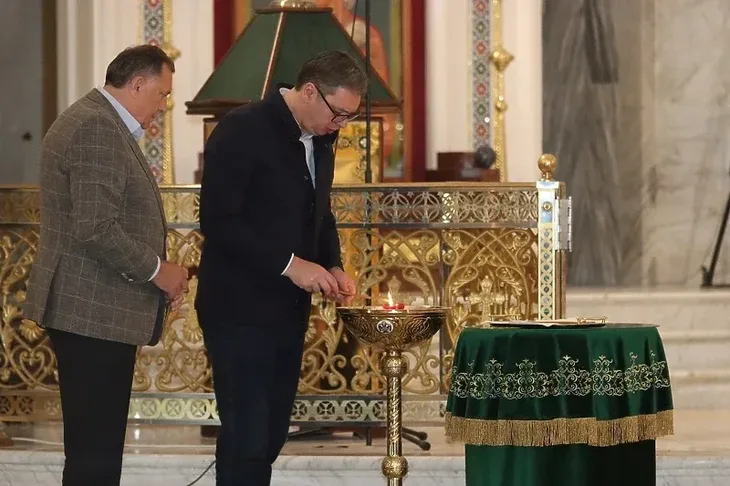 Aleksandar Vučić Milorad Dodik RTRS
