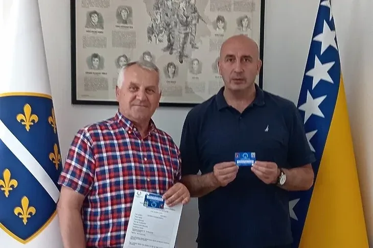 Ismet Imamović i Omer Osmanović (Foto: Vlada KS)