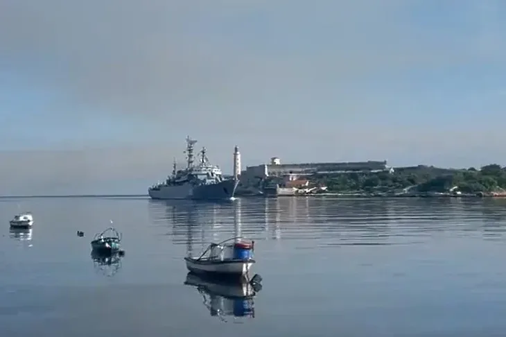 Vojni brodovi rusija havana kuba