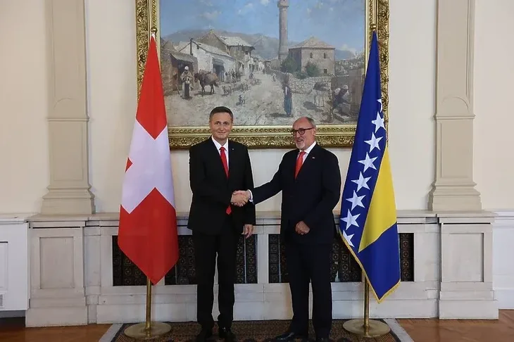 Denis becirovic Gabriele Derighetti Ambasada Švicarske