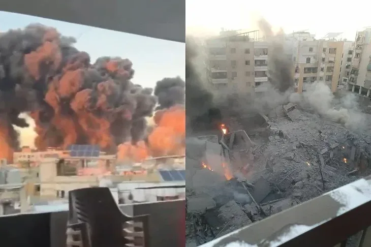 liban napad NAJSNAŽNIJI NAPAD NA BEJRUT