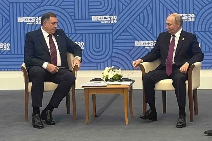 Milorad Dodik Vladimir Putin