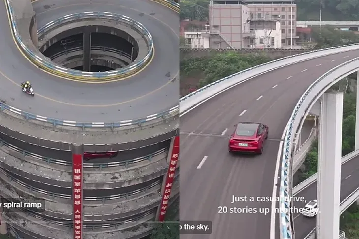 Snimak odlaska na posao u kineskom gradu privukao milione pregleda