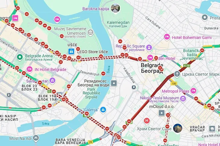 Beograd Srbija protesti