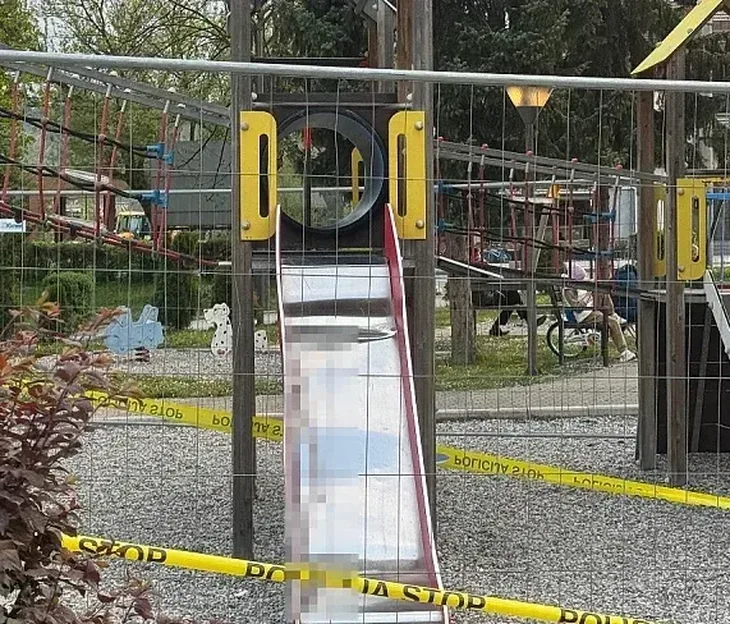 Breza Tobogan je ograden zutom trakom nakon nesrece