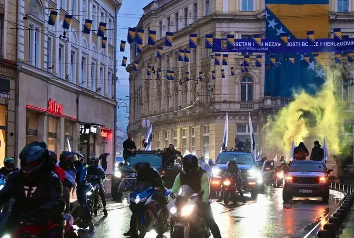 Defile na ulicama Sarajeva povodom Dana nezavisnosti Bi H 2