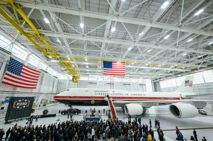 Donald trump avion katar