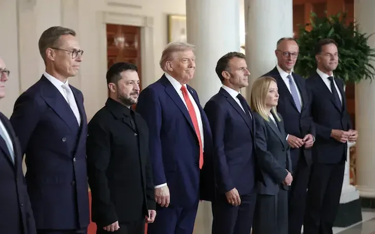 Donald trump eu lideri zelenski