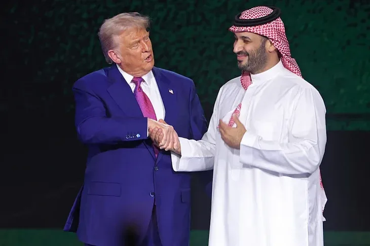 Donald trump muhamed bin salman