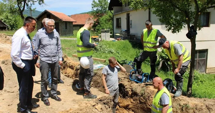 Gasovod Visoko Brnjaci gas plin