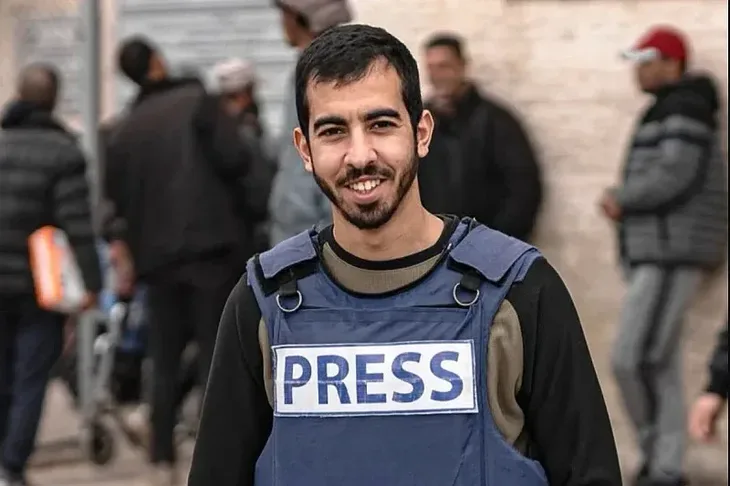 Gaza novinar Saleh al Jafarawi