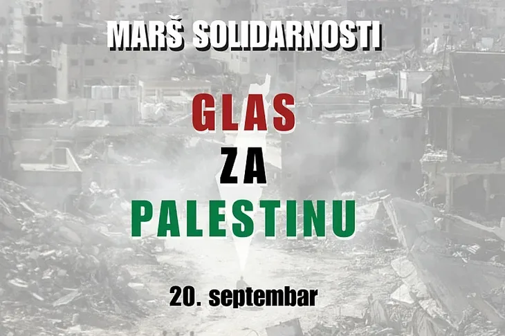 Hadzici Najavljena protestna setnja Glas za Palestinu Palestinska zajednica u BiH