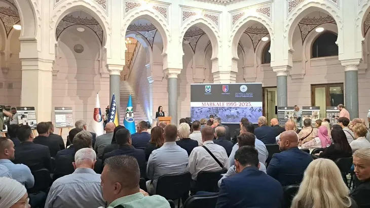 Izlozba u Vijecnici masakra pocinjenog na Markalama