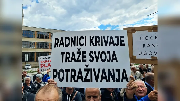 Krivaja protesti radnika