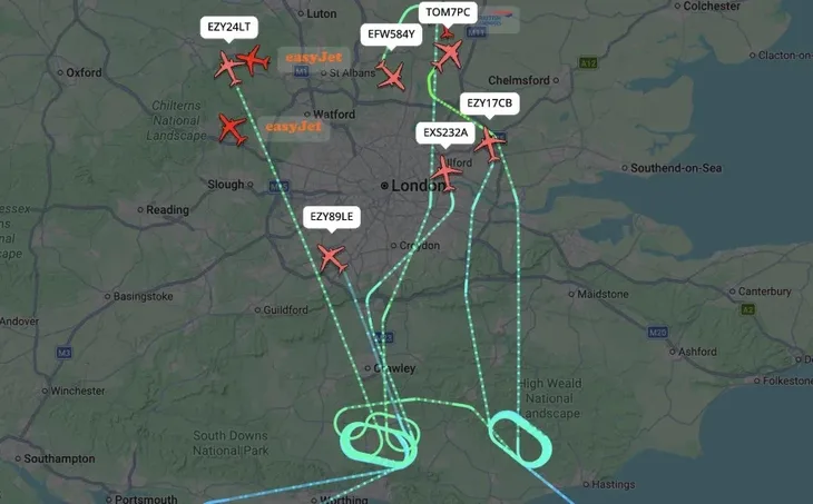 London aerodrom letovi