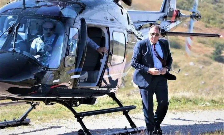 Milorad dodik helikopter