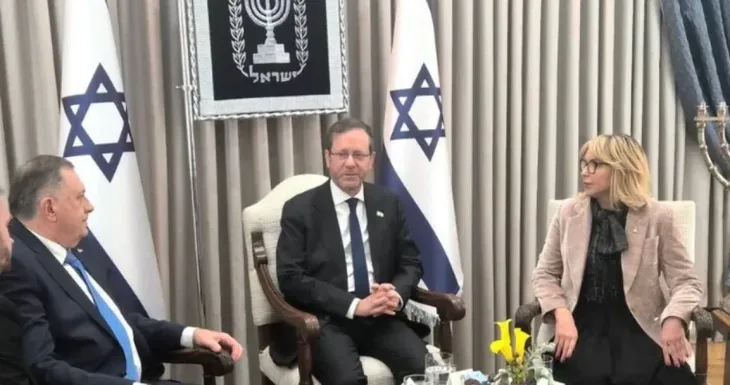 Milorad dodik isaac Herzog ana babic trisic