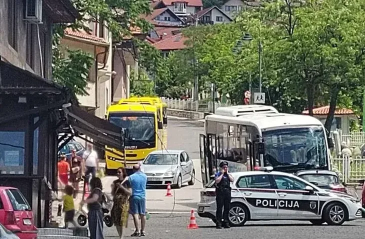 Minibus nesreca