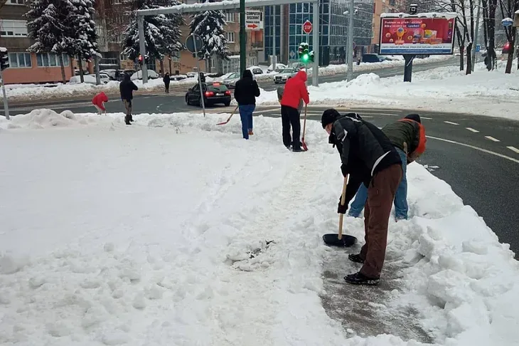 Nijeg 2026 ciscenj Foto: Općina Novo Sarajevo