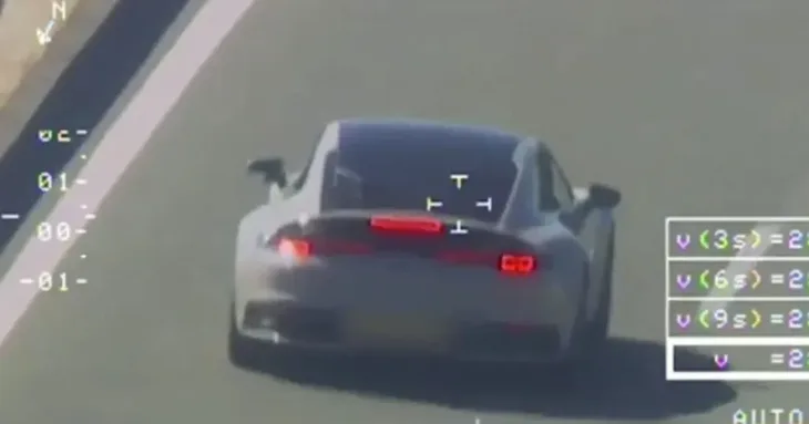 Porsche voznja brzina