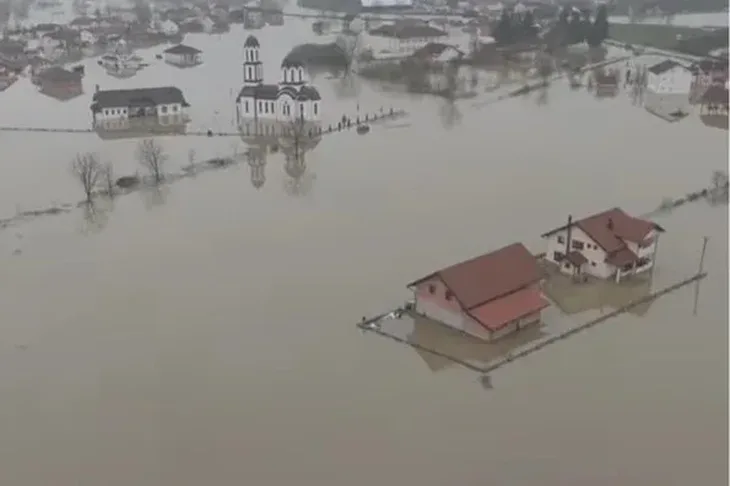 Prijedor Naselje Gomjenica pod vodom 03