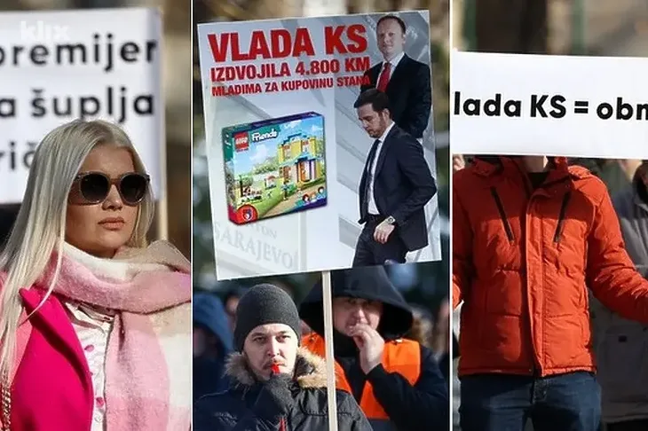 Protesti mladih sarajevo